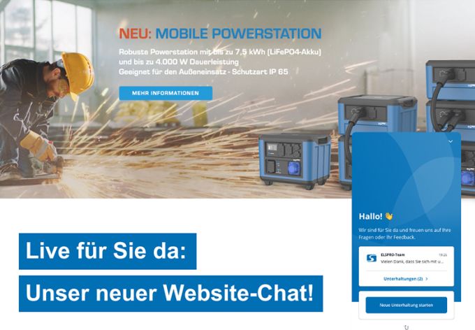 Schnell. Direkt. Persönlich. – Der neue Live-Chat ist da! Beitragsbild