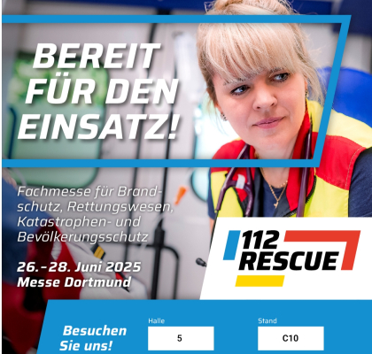 112 RESCUE Dortmund 2025 Beitragsbild